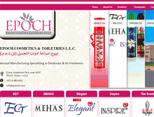 Tablet Screenshot of epochct.com